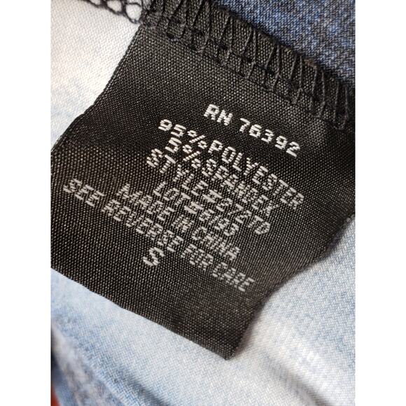 Snap Blue Sleeveless Sheath Maxi Dress - Picture 9 of 12